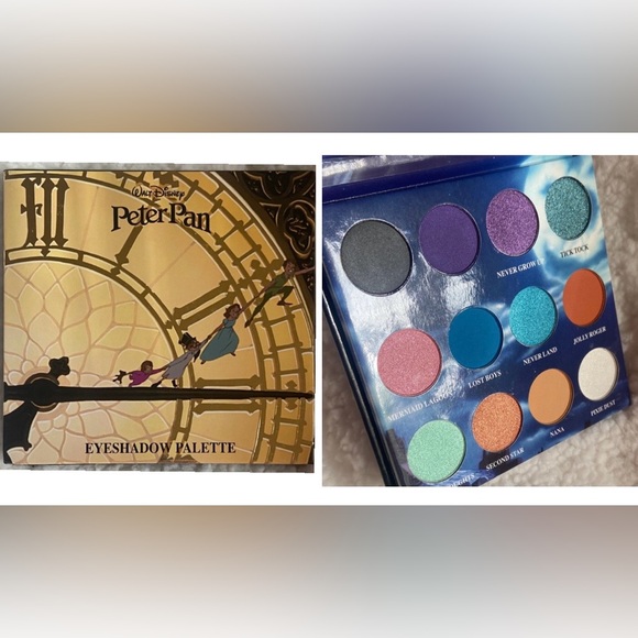 Disney Other - Disney Peter Pan Gold and Black Eyeshadow Palette